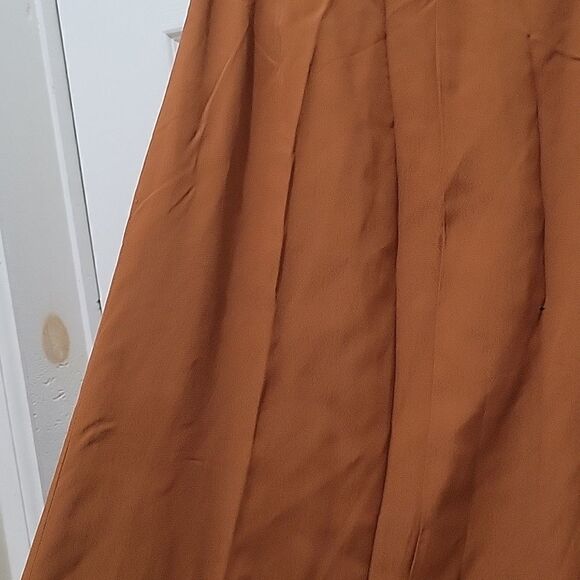 BLK DNM Long Skirt in Cognac - Picture 4 of 12